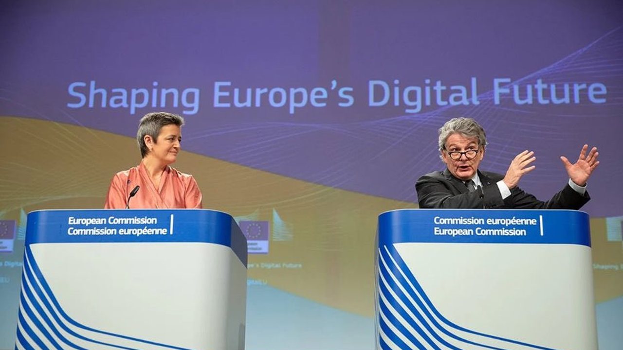 Photo: Thierry Breton and Margrethe Vestager. Credit: @ThierryBreton.